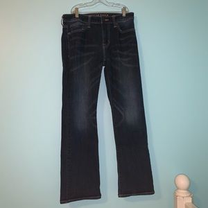 Dark Wash Bootcut Jeans